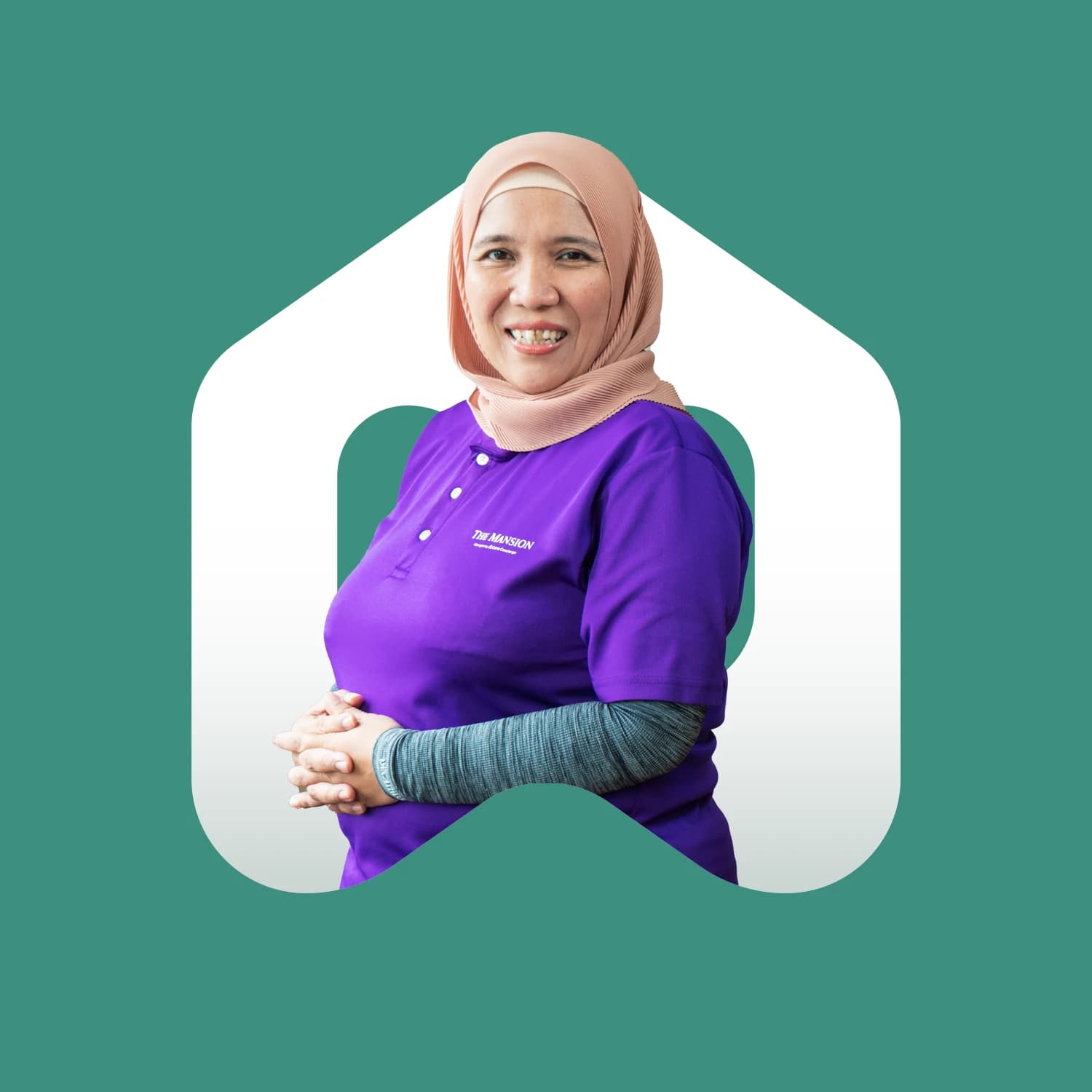 Portrait of Betty Asmara Mokhtar, Home Manager