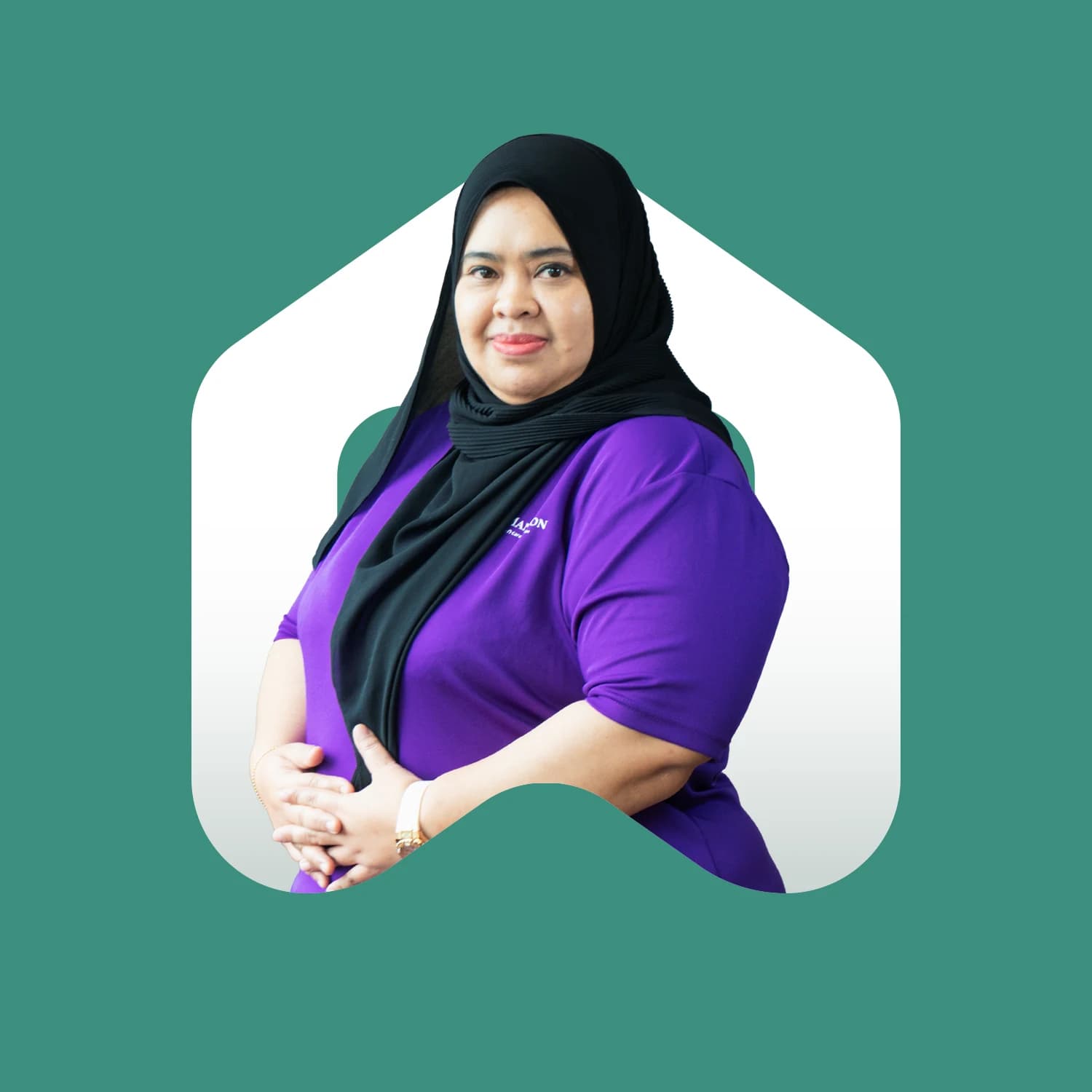 Portrait of Karimahnor Ibrahim, Home Manager
